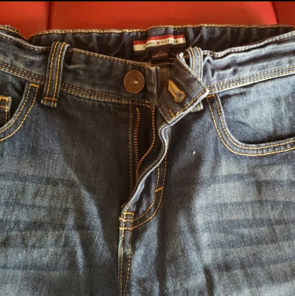 Tommy Hilfiger Straight Fit Blue Jeans Size 10